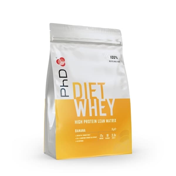 Diet Whey - A proteína de alta quaidade com baixo teor em hidratos de carbono e
