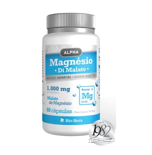 Magnésio DI Malato da Bio-Hera® - Aumenta a energia
Magnésio DI Malato da Bi
