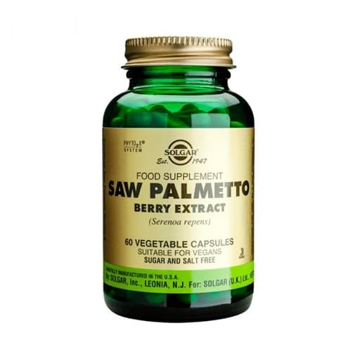 Saw Palmetto Berry Extract 60 vcaps - O segredo para o equilíbrio do sistema rep
