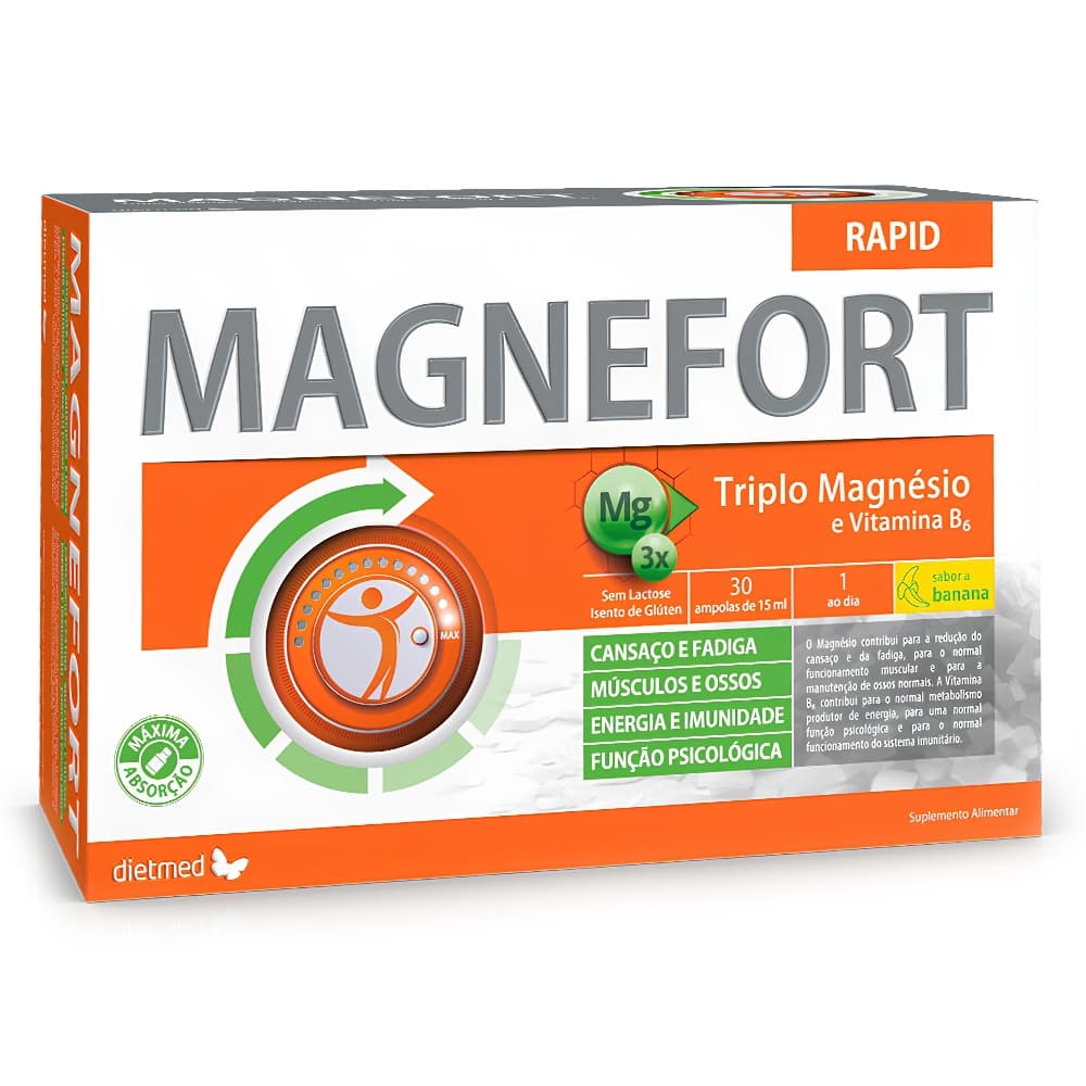 Dietmed Magnefort Rapid - Para mais energia e vitalidade todos os dias
Com sa