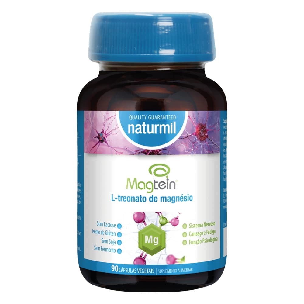 Naturmil Magtein® L-Treonato de Magnésio - Suporte cognitivo
Magtein® da Natu