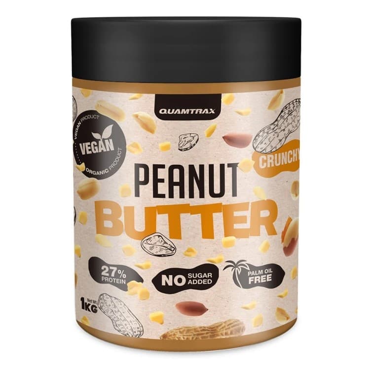 Quamtrax Peanut Butter Crunchy - Manteiga de amendoim crocante
Desfruta da de