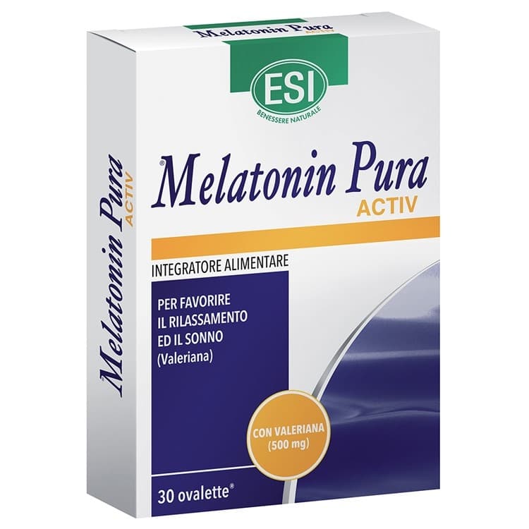 ESI Melatonin Pura Activ + Valeriana - Melhora a qualidade do sono
A Melatoni
