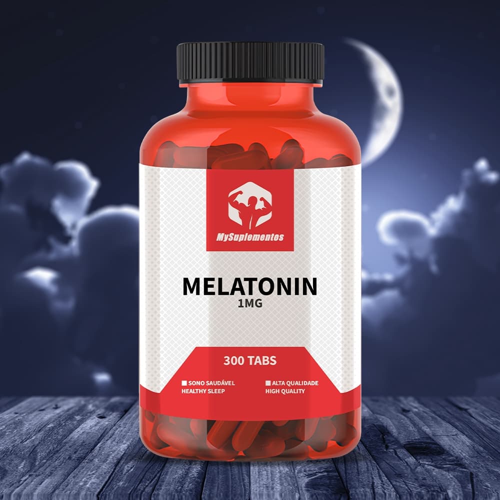 Melatonin 1mg - Melhora a qualidade do sono
A Melatonina, conhecida como o "h