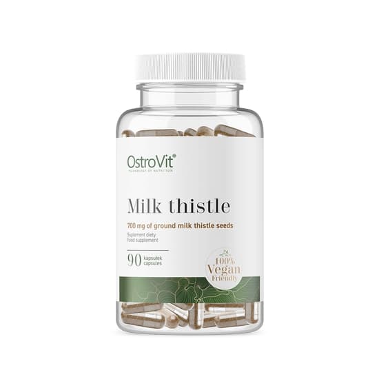 OstroVit® Milk Thistle Vege - 700mg de sementes de cardo mariano
Milk Thistle