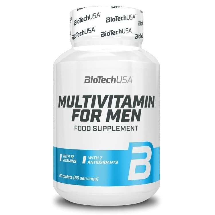 BioTech USA Multivitamin for Men - Complexo multivitamínico e mineral
O Multi