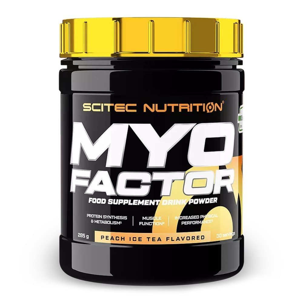 Scitec Nutrition® MyoFactor - Aumento do desempenho físico
MyoFactor da Scite