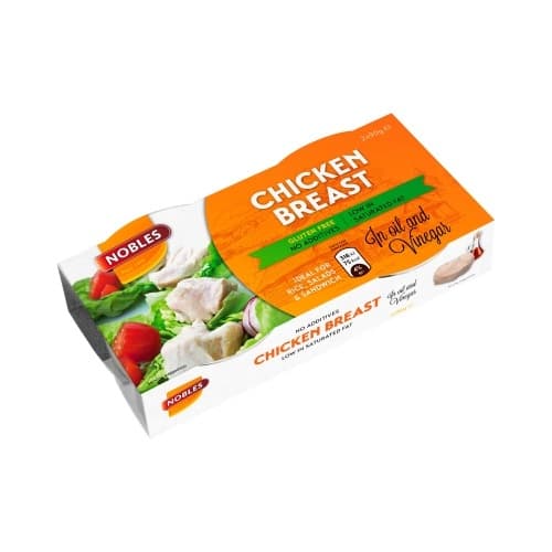 Nobles Chicken Breast in Oil and Vinegar – Baixo teor de gorduras saturadas
G
