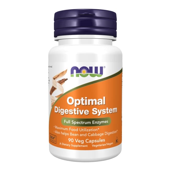 NOW® Foods Optimal Digestive System - Enzimas de espectro total
NOW® Optimal