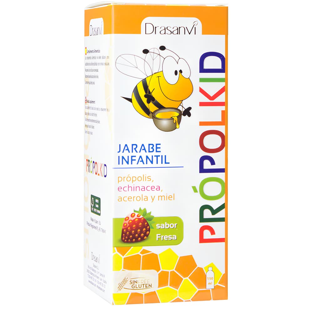 Drasanvi Propolkid Xarope Infantil - Pensado para crianças
Propolkid é um sup