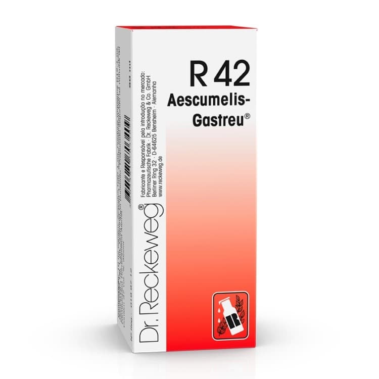 Dr. Reckeweg® R42 Aescumelis-Gastreu® - Pernas Pesadas, Varizes, Flebites, Hemor