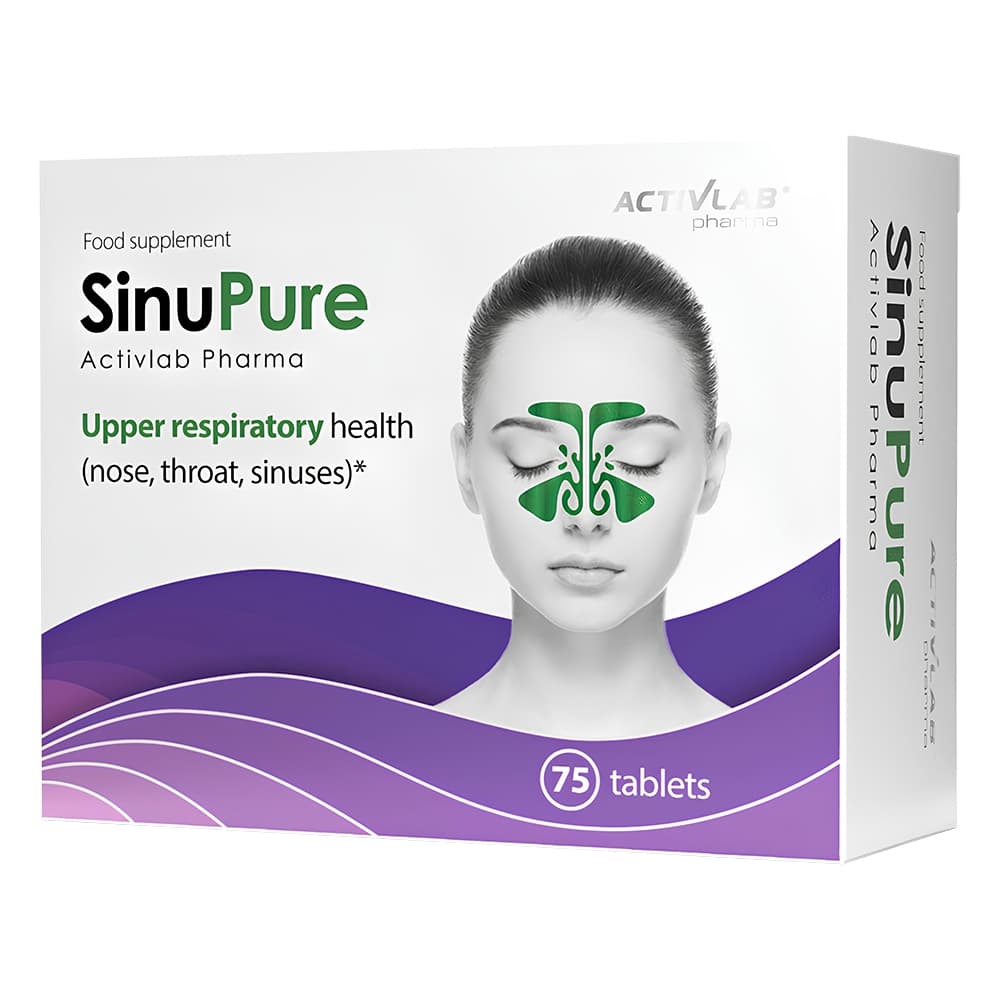 Activlab® SinuPure - Saúde respiratória superior
SinuPure contém até 5 ingred