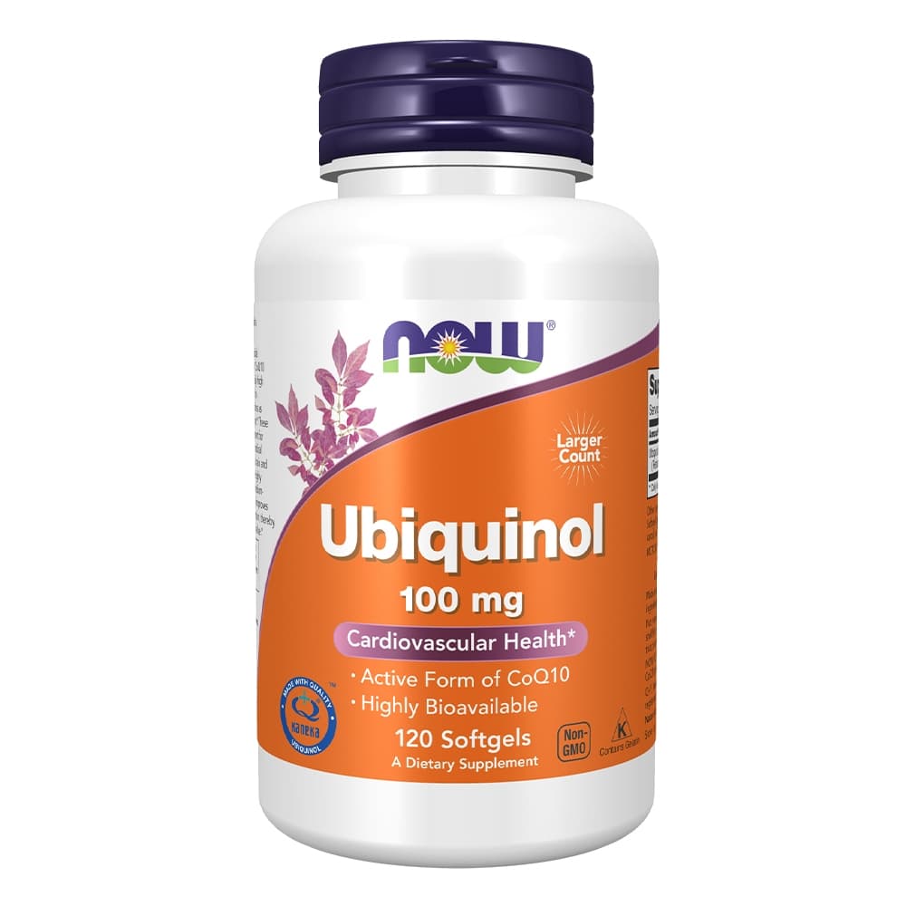 NOW® Foods Ubiquinol - Saúde cardiovascular
Ubiquinol é a forma reduzida e a
