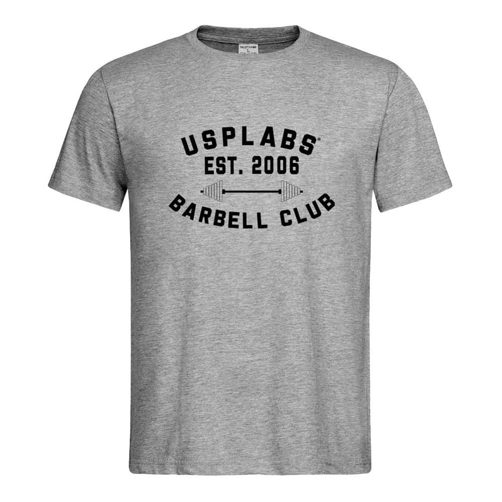 T-shirt USP Barbell Club Grey - Confortável
Vais sentir-te confortável tanto