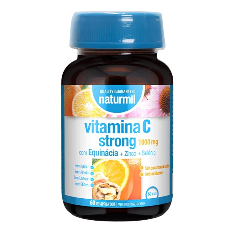 Naturmil Vitamina C Strong - Fortalece o sistema imunitário
A Vitamina C Stro